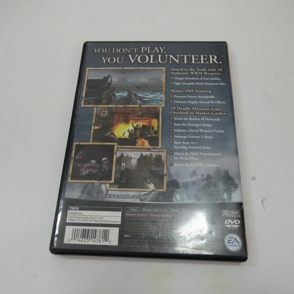 Medal of Honor: Frontline (Sony PlayStation 2,‎ 2002) 1